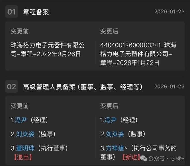 董明珠，卸任！