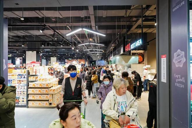 华润万家天津调改首店开业,直播间预售破百万 华润万家天津调改首店开业,直播间预售破百万