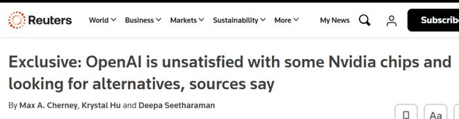 英伟达对OpenAI的千亿投资为何出变数？