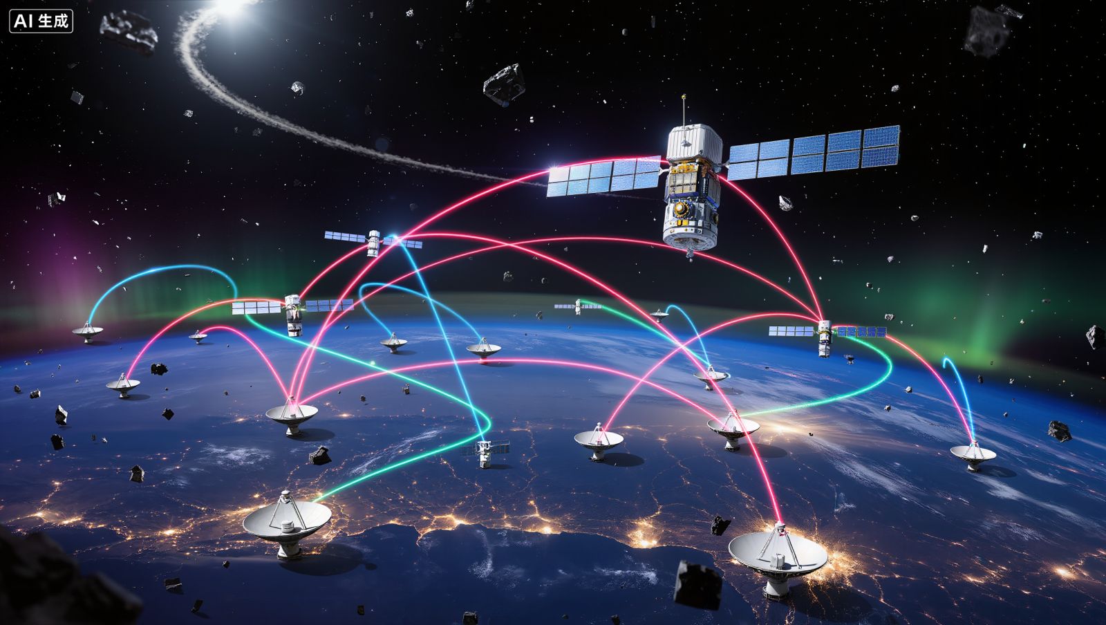 搭载25颗“星链”卫星，SpaceX“猎鹰9”火箭第二级出现异常状况！公司此前申请部署100万颗卫星