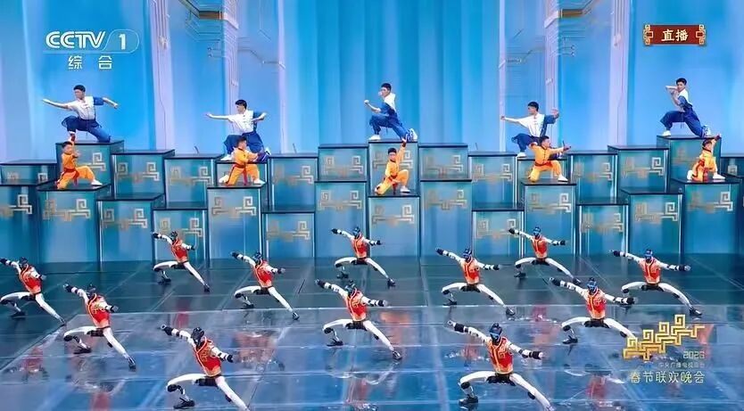 蔡明时隔30年再演机器人，撒贝宁的眉毛又上热搜了！宇树科技机器人春晚表演武术，一个动作让观众惊呼：时间倒流了？